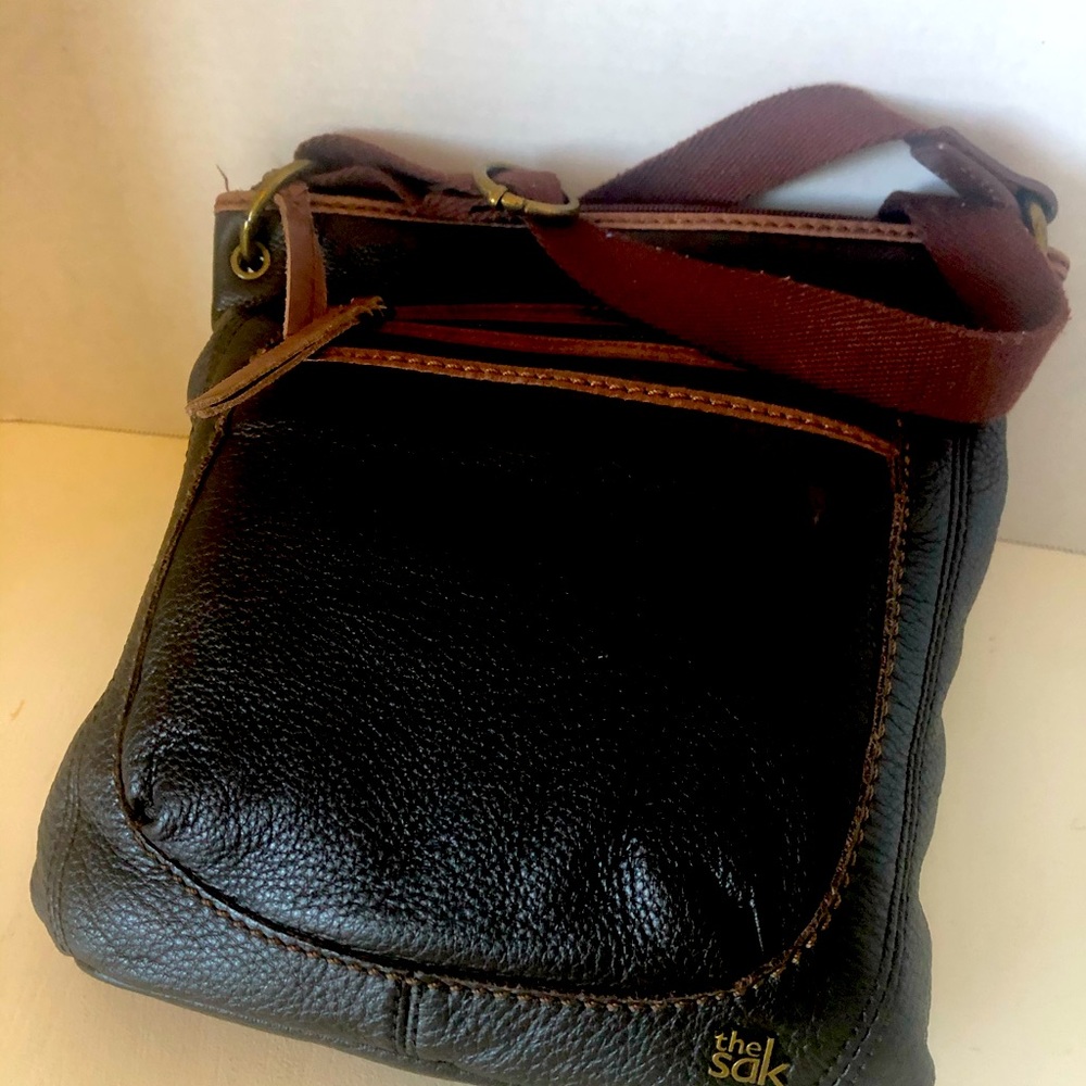 The Sak leather crossbody purse